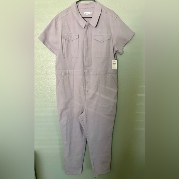 Good American Fit For Success Plus Lilac Jumpsuit - Picture 2 of 2